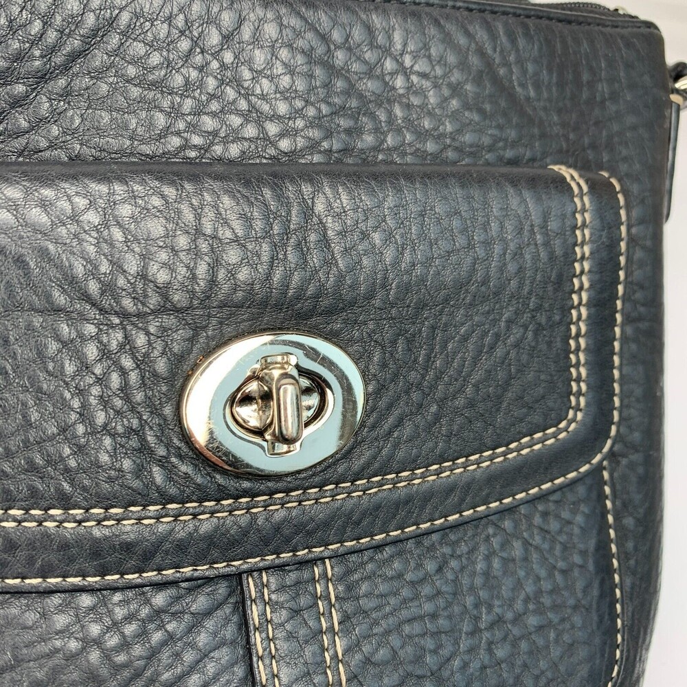 Coach Crossbody Leather Toggle Swing Purse Bag - Picture 4 of 16